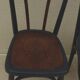 4 old Luterma bistro chairs with patterned seats – Completely refurbished