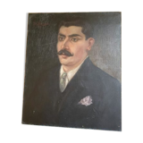 Peinture portrait d’homme