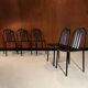 5 chaises officielles RMS , design Robert Mallet Stevens