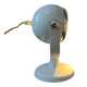 Lampe de table globulaire blanche style milieu du siècle, petite, de l'ère spatiale