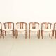 6 teak chairs by Hans J. Frydendal, Denmark 1970