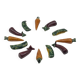 Set of 12 barbotine / vintage / vegetable knife holders 🍆 🫛 🥕