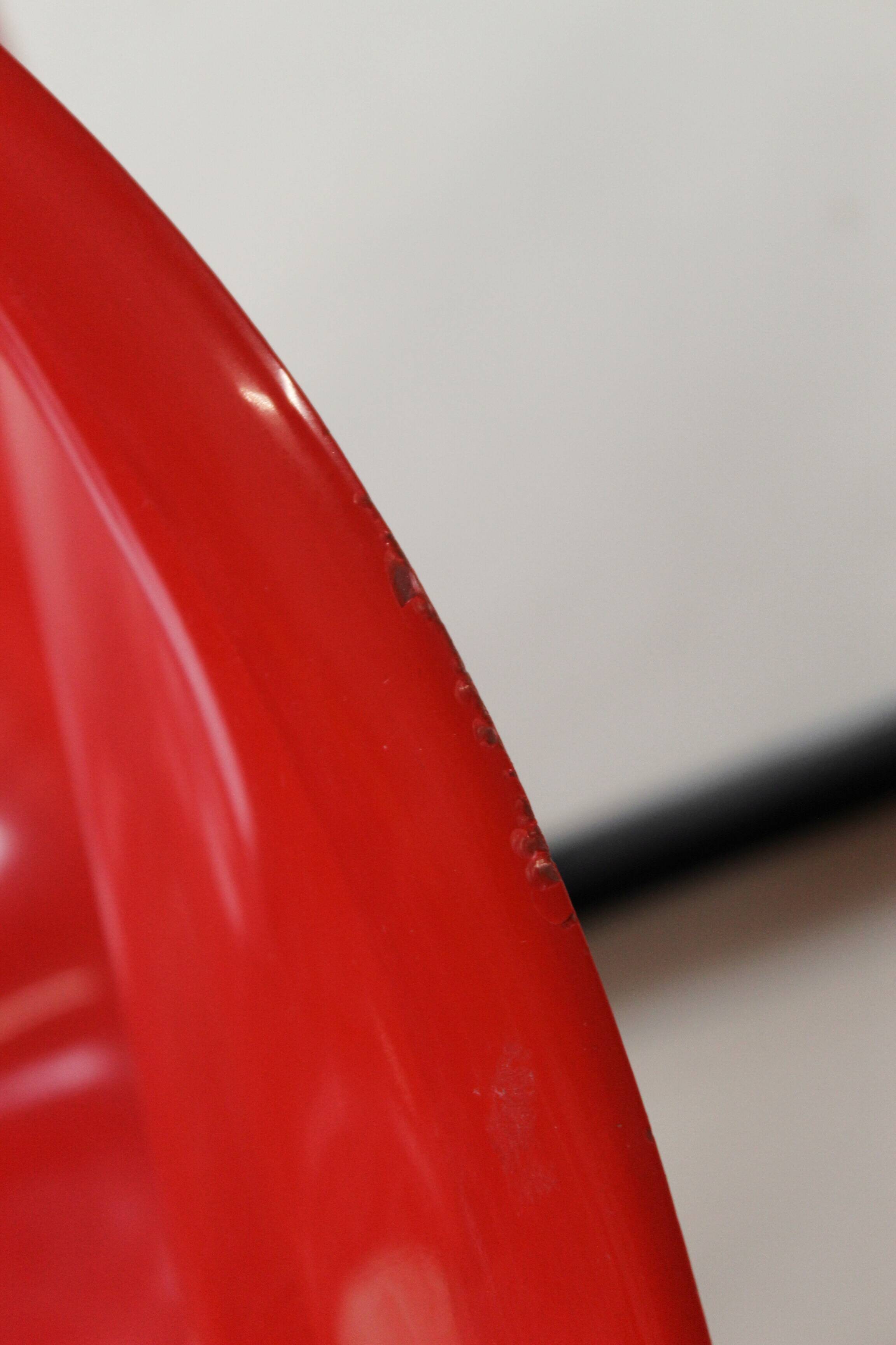 Chaise Longue "Elephant" by Bernard Rancillac – Limited Edition 07/100 – Red