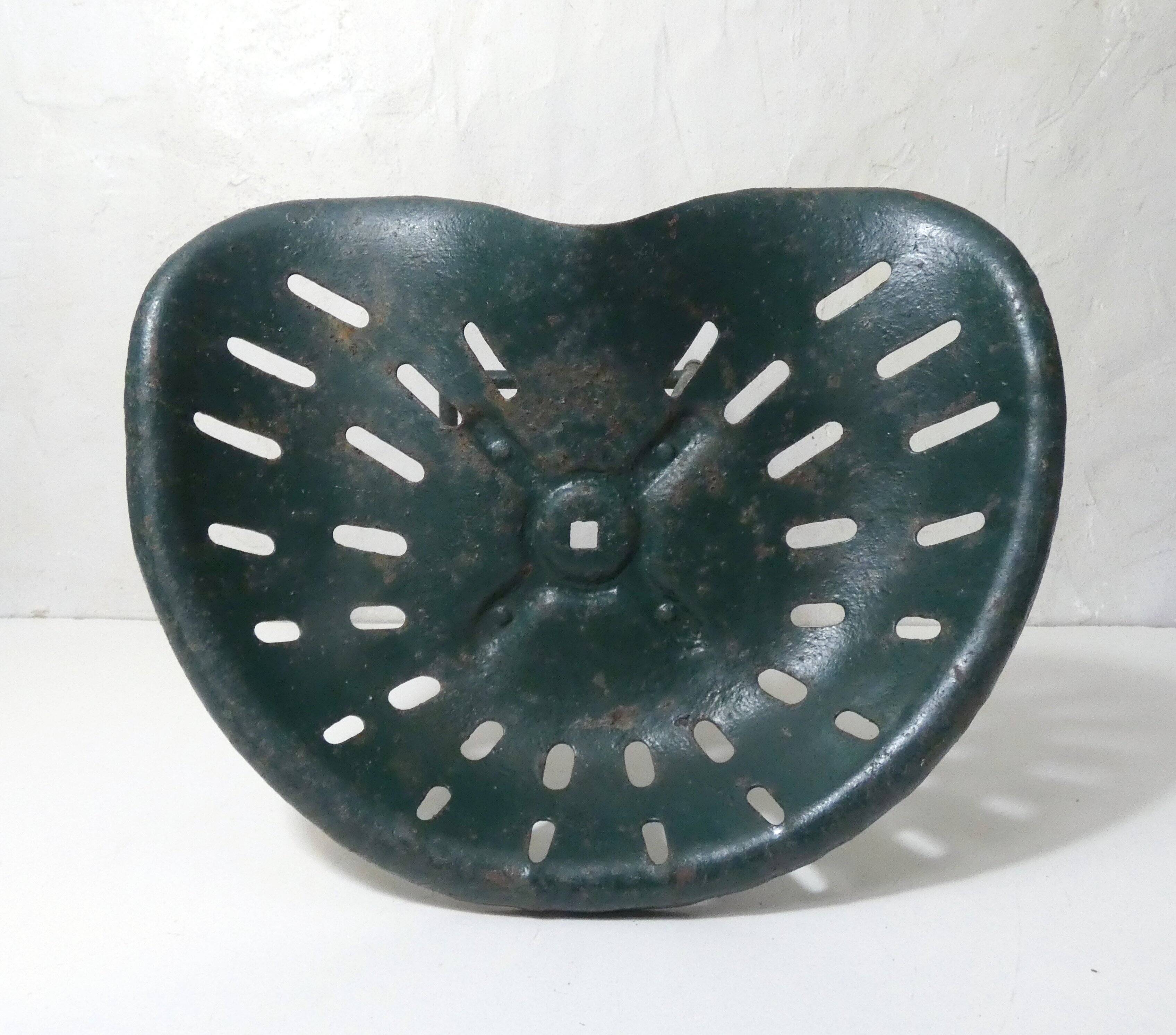 Old tractor seat stool