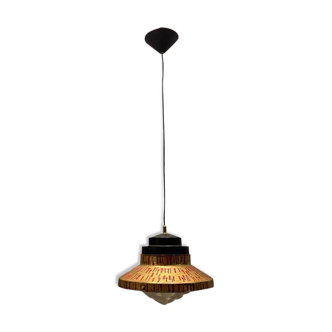 Mid-century gilded light pendant from esperia