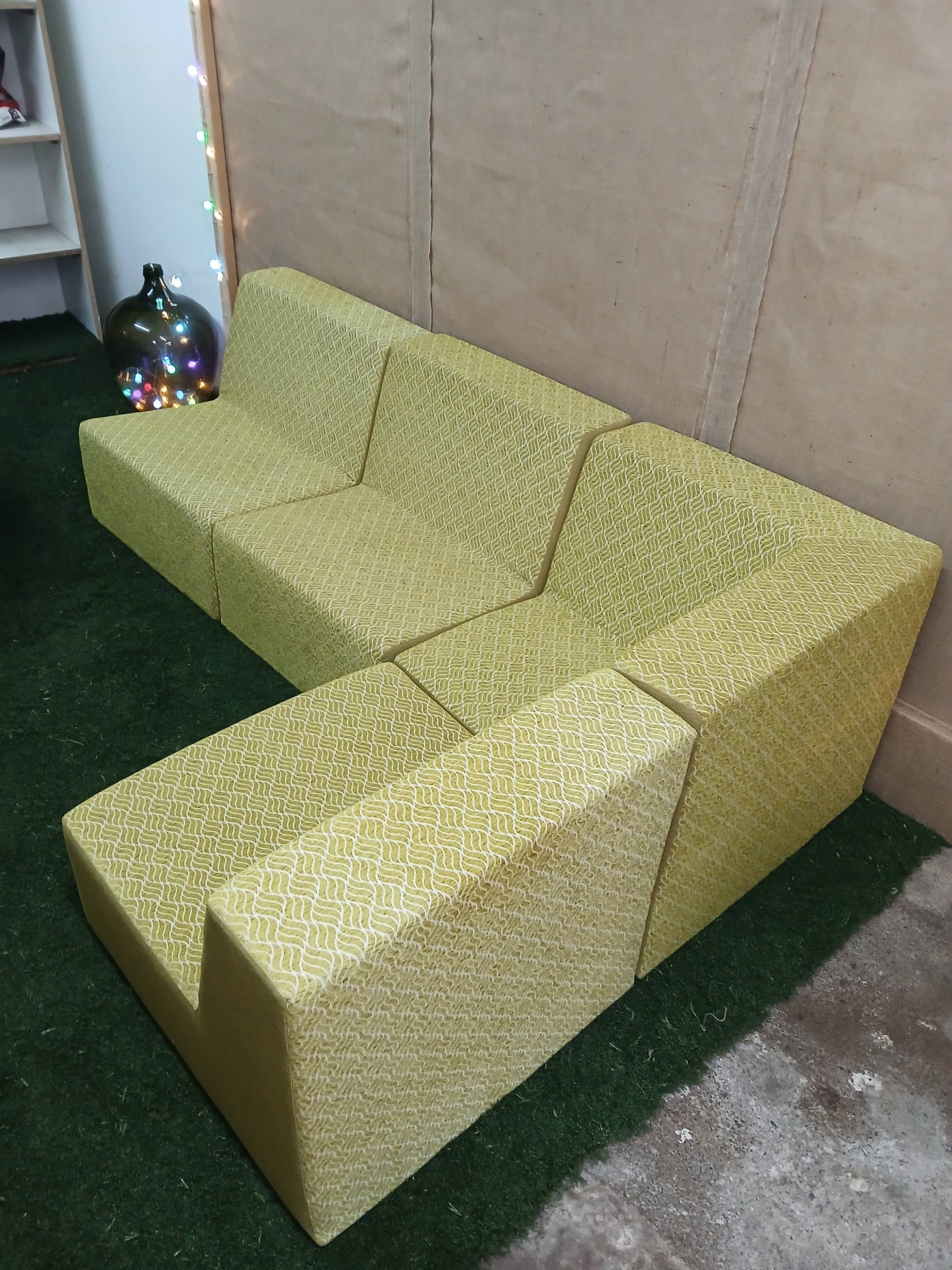 Banquette modulable vintage