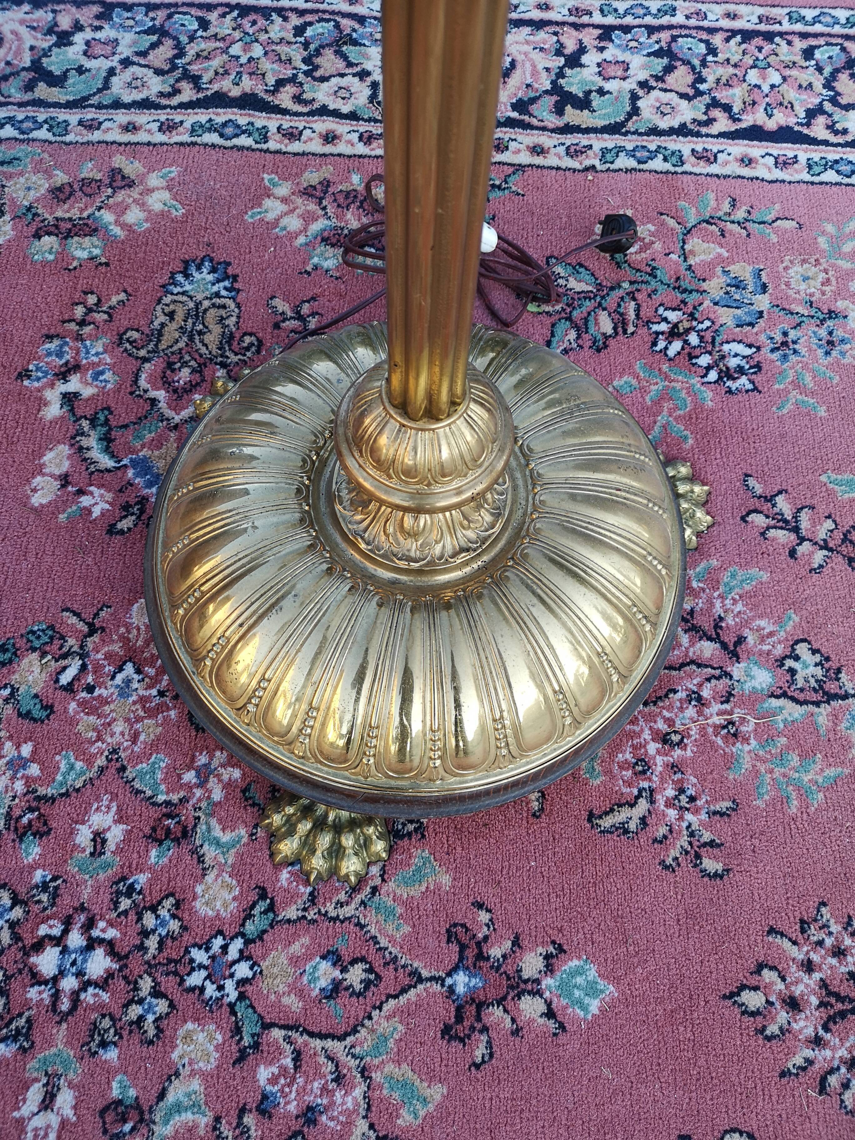 Old floor lamp