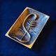 Brutalist bronze ashtray by Alfieri Gardone for Lauterbach.