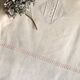 Old Sheet In Pure Thread Pink Powdery Linen