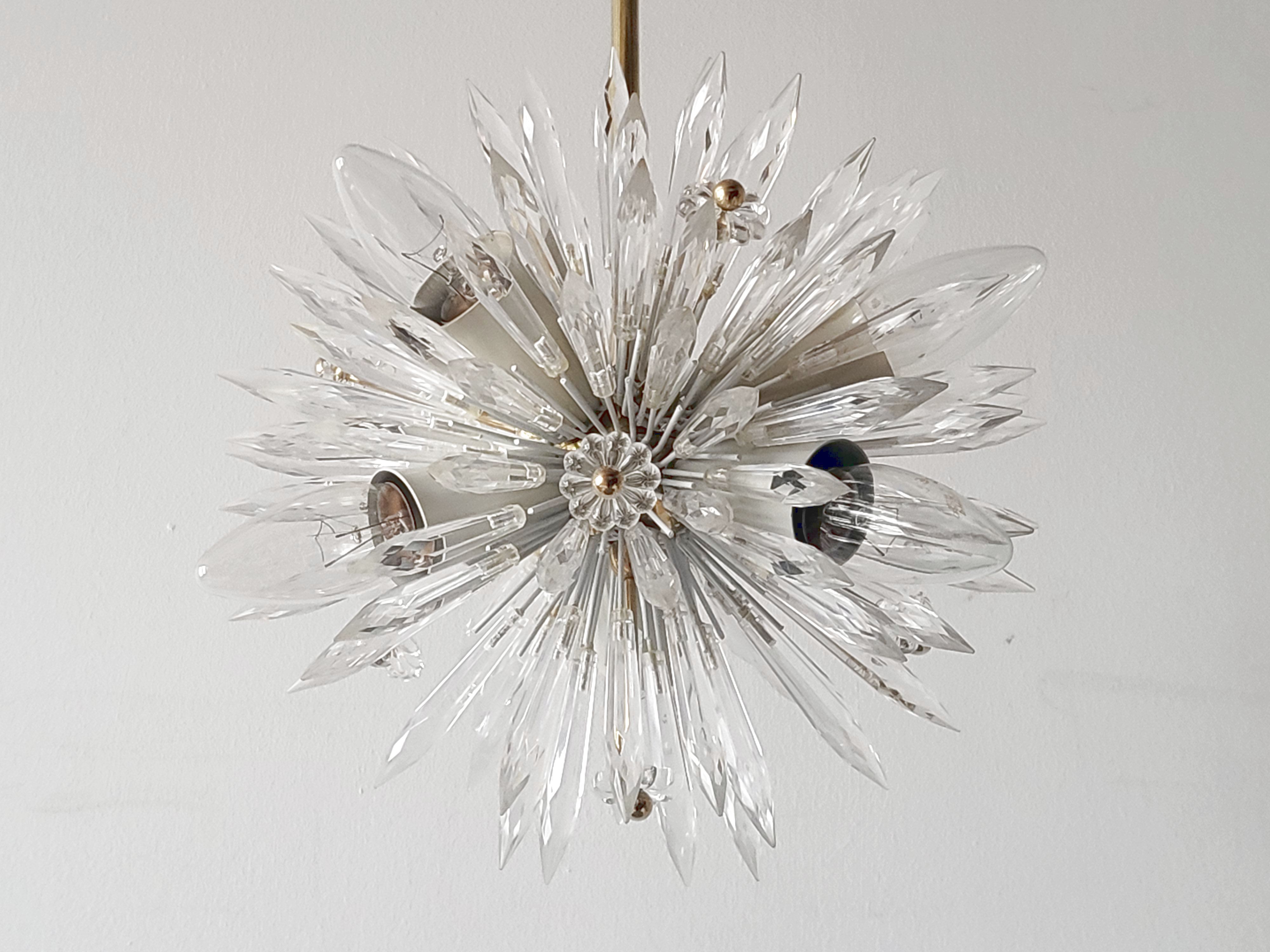 Suspension vintage de Emil Stejnar 1950