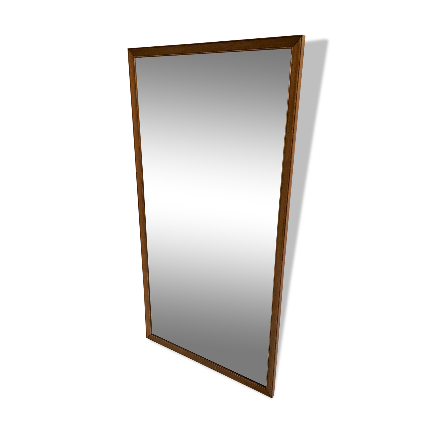 Wooden mirror 126x66cm
