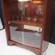 Art deco bar system in walnut