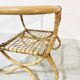 Vintage Bamboo Garden Set by Dirk van Sliedrecht for  Rohé Noordwolde,70s.