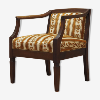 Mahogany armchair, Danish design, 1970s, production Denmark