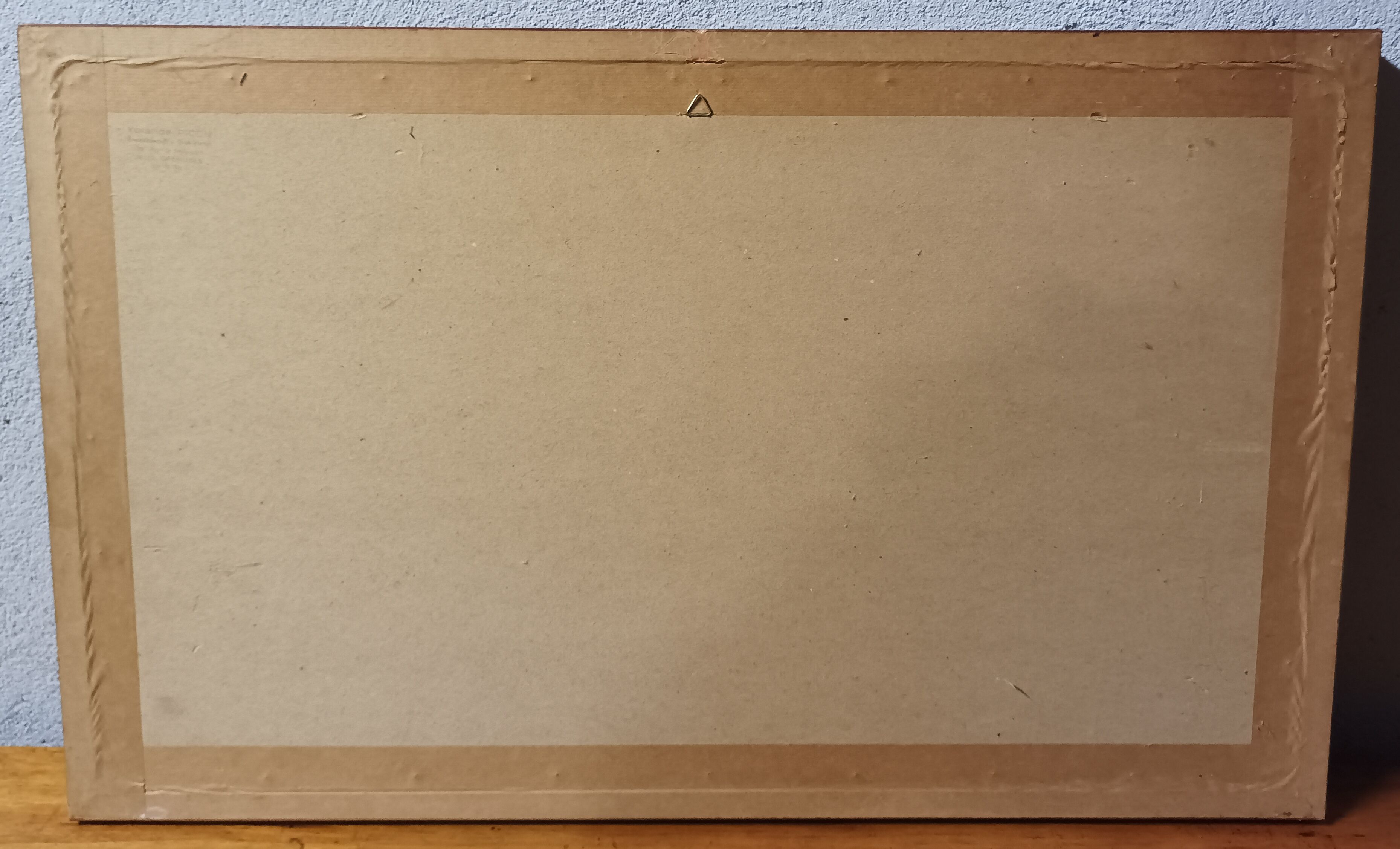 Autumn landscape house on the edge of a pond Oil on panel signed Corelli