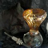 Blown glass perfume bottle