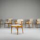 6 chaises en teck modèle 42 par Kai Kristiansen pour Schou Andersen, 1960