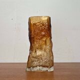 Mid-century modern glass vase by Kai Blomqvist for Kumela, Finland, 1960s.