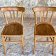 Pair of bistro chairs by Luterma, circa 50’s/60’s