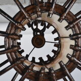 Black rattan suspension