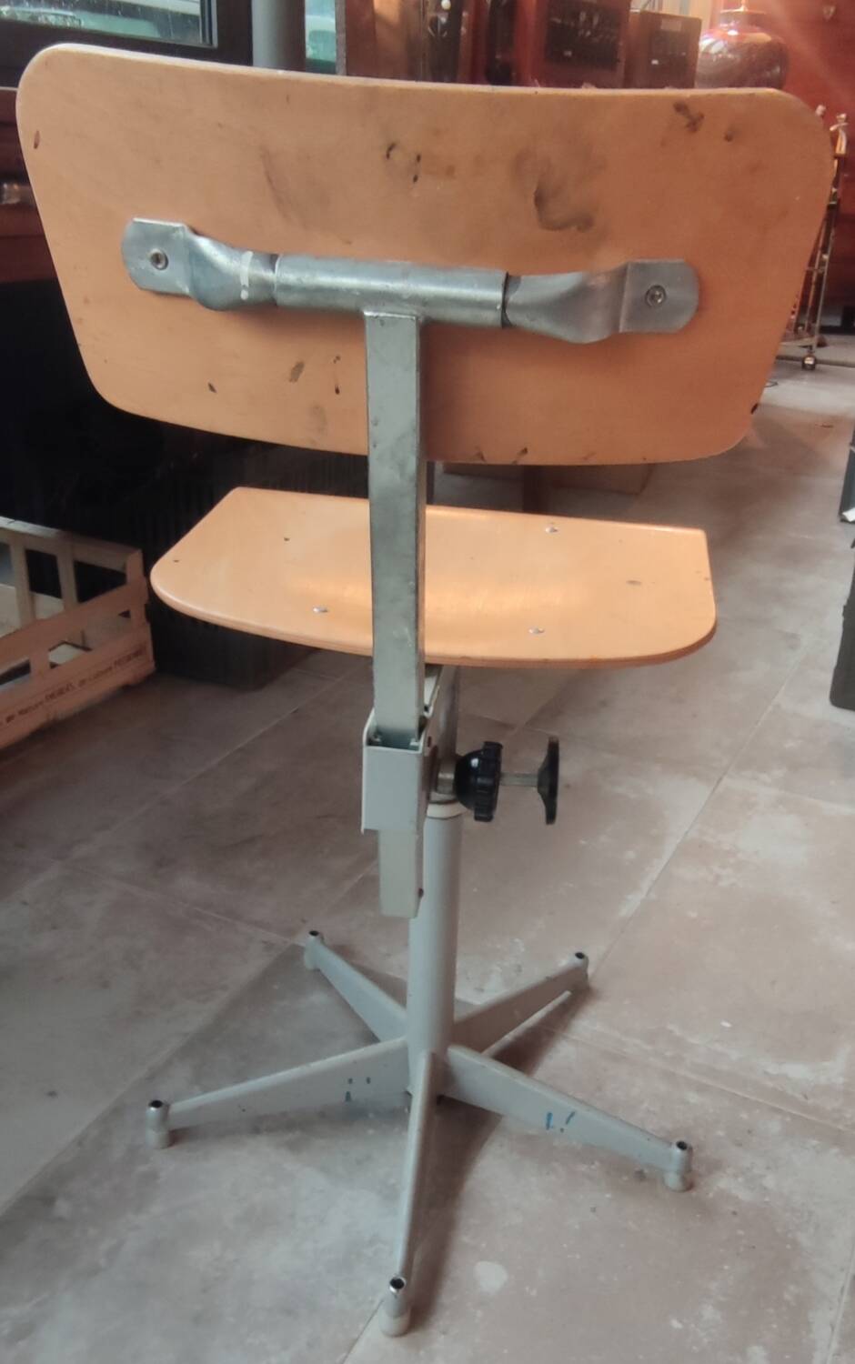 Vintage workshop chair/industrial chair