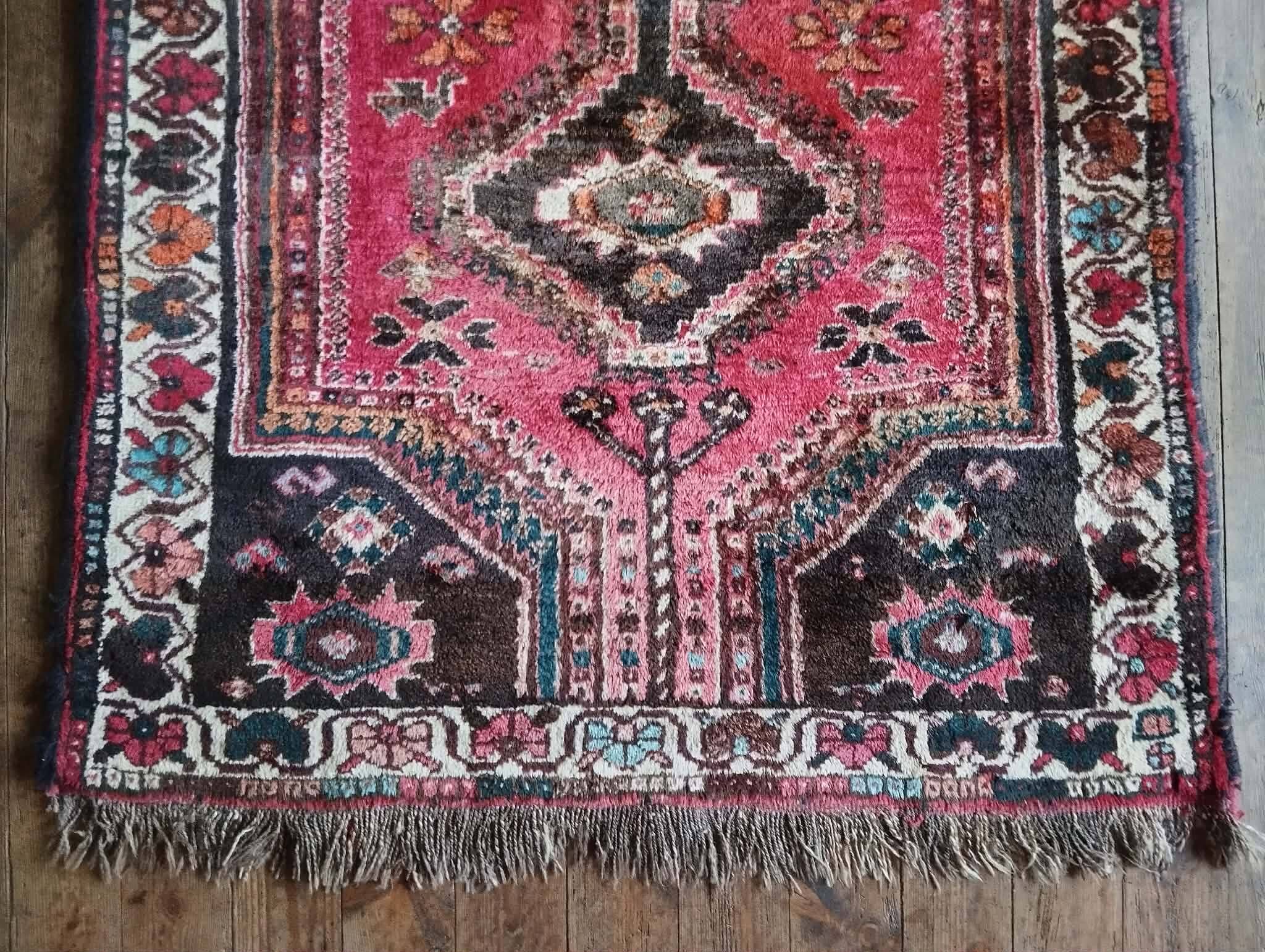 Tapis Persan Shiraz fait main 166x112cm