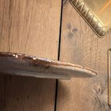 Square ceramic plate – signed Gustave Reynaud (Atelier Ratte)