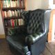 Fauteuil style anglais à oreilles