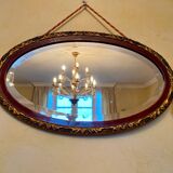 Oval mirror - Art Deco period - 1920