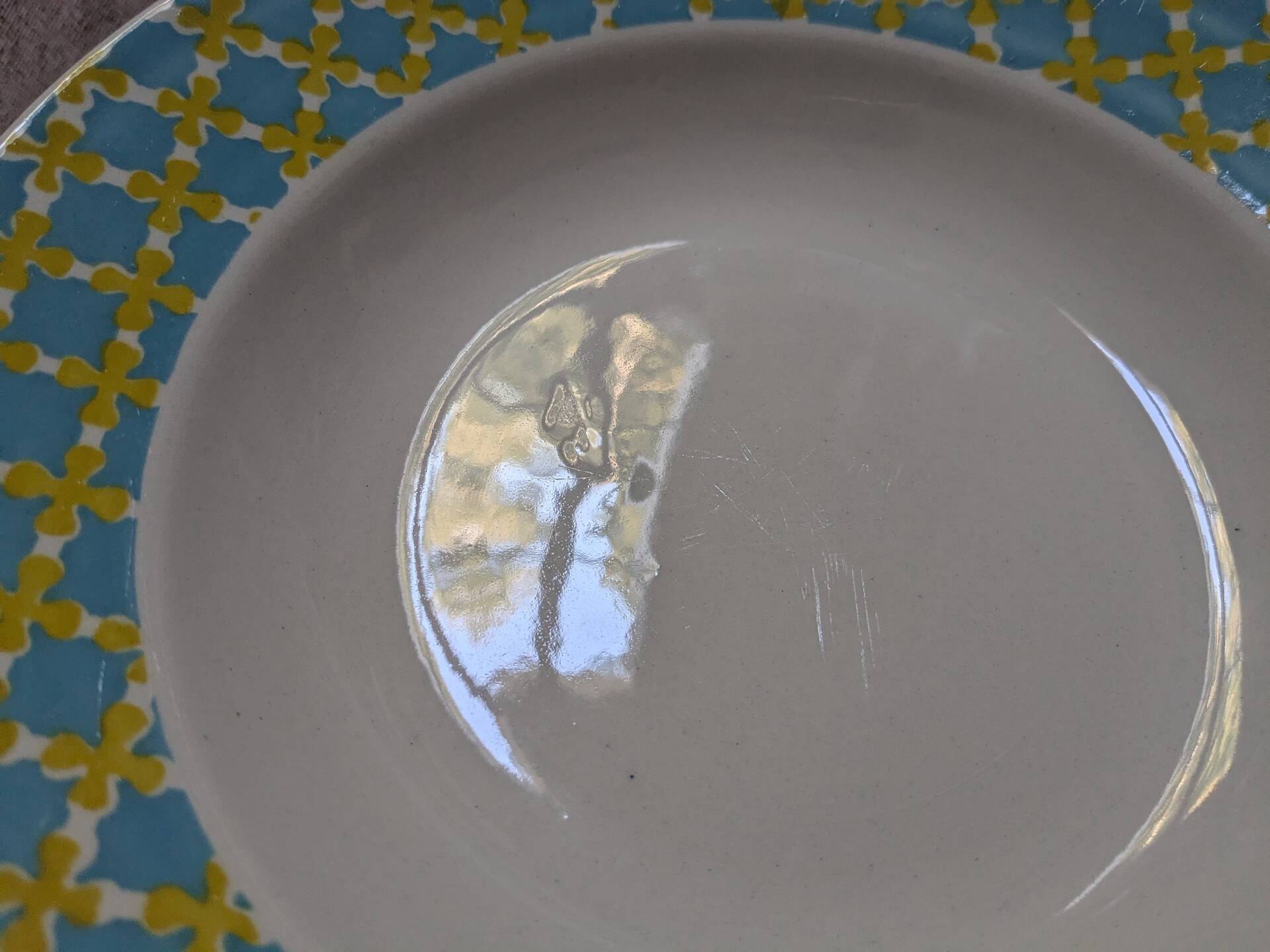 Assiettes creuses Digoin Sarreguemines 