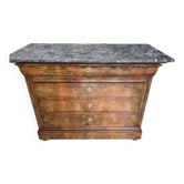 Louis-Philippe style commode - completely restored