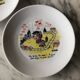 6 Barberousse porcelain plates creation by A.Deshoulieres France