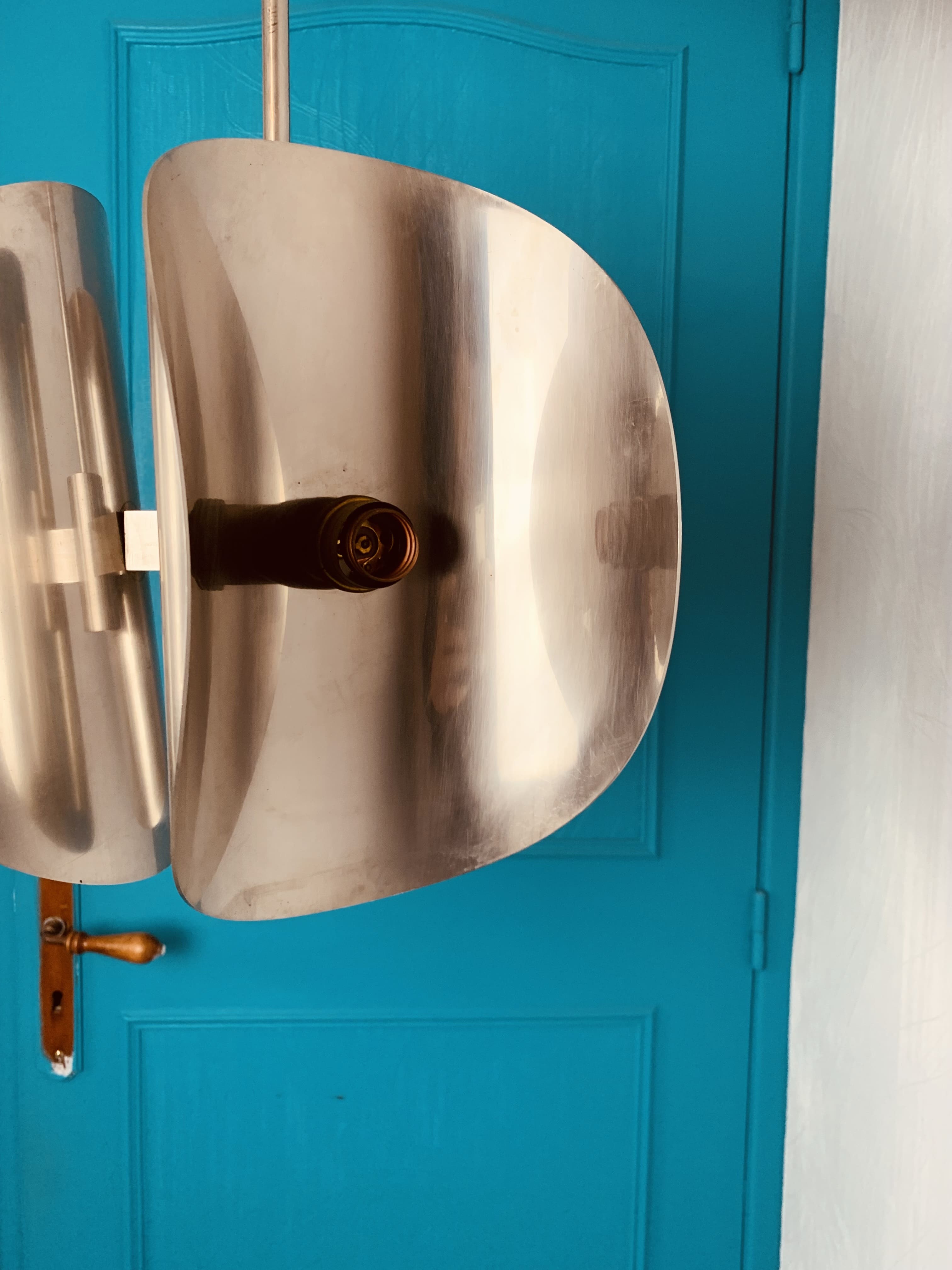 Space Age Chrome Chandelier - 3 Lights