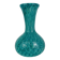 Vintage green/blue blown glass vase