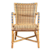 Fauteuil chaise enfant en rotin - Ref 1326