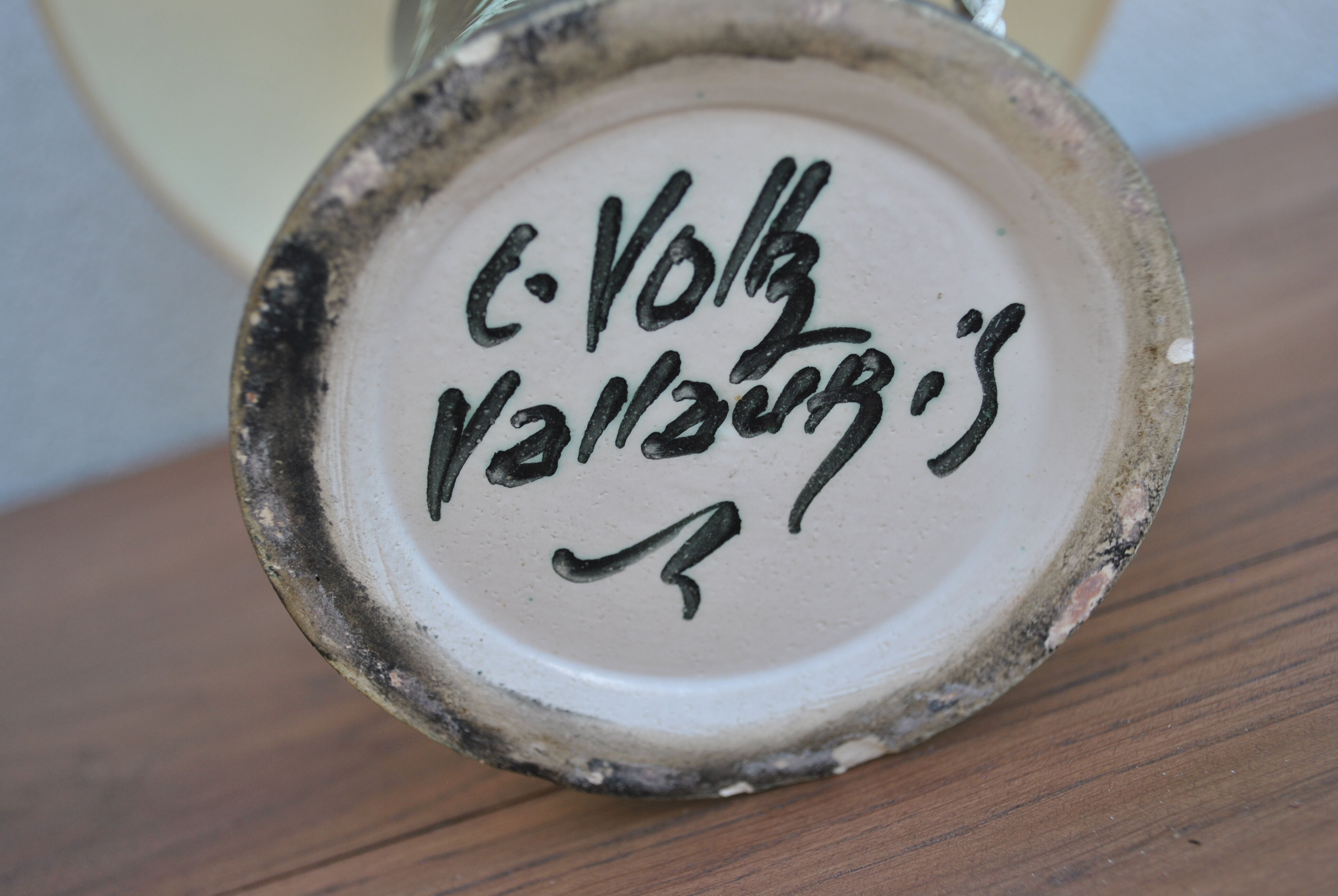 Vallauris lamp Charles Voltz