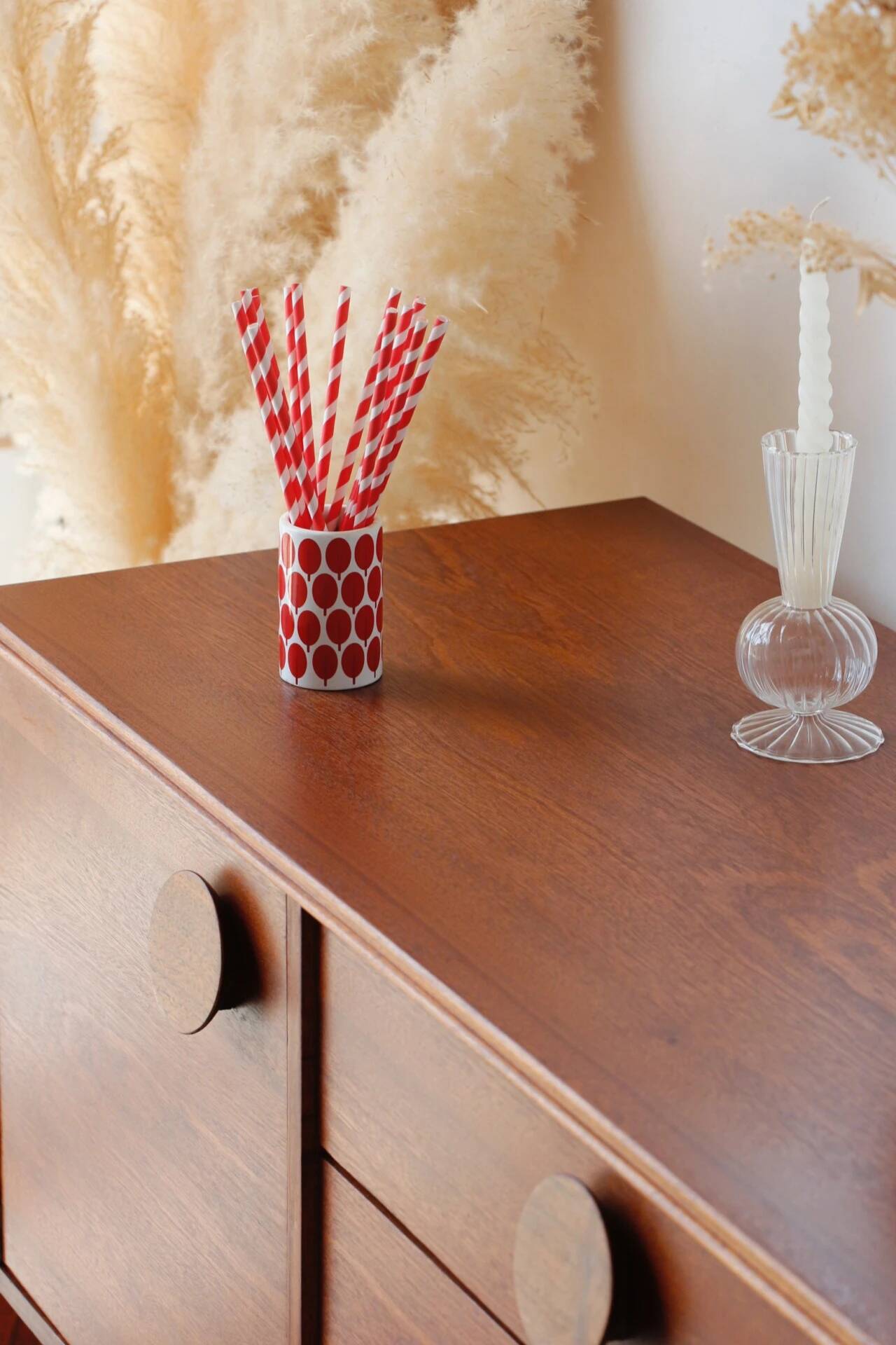 Petite enfilade scandinave sapelli – Design anglais années 60
