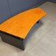 Burl wood coffee table by Cattelan Italy, 1990s