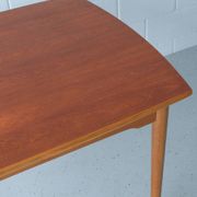 Dining table in Danish oak and teak.