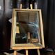 Large Deknudt mirror "Slate Polychrome" – Belgium, 1980s