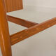 Fully restored Scandinavian desk with grey laminate top