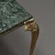 Green marble coffee table 1950's