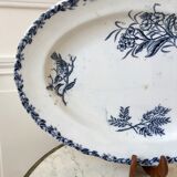 Oval dish Terre de Fer early nineteenth