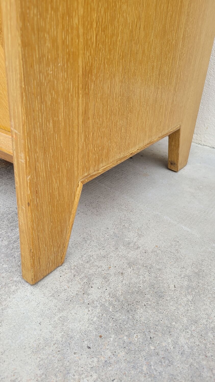 Vintage sideboard enfilade 1950 feet oak compass