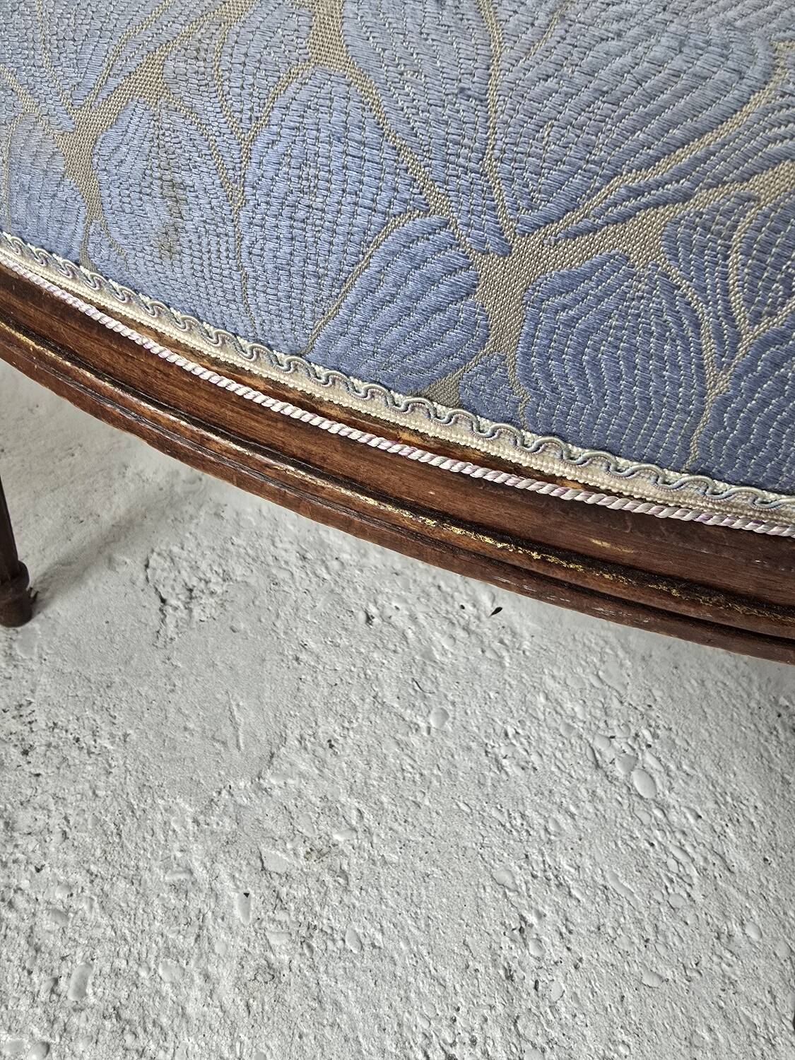 Pair of 18th-century Louis XVI cabriolet armchairs