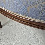 Paire de fauteuils cabriolet xviiième louis xvi