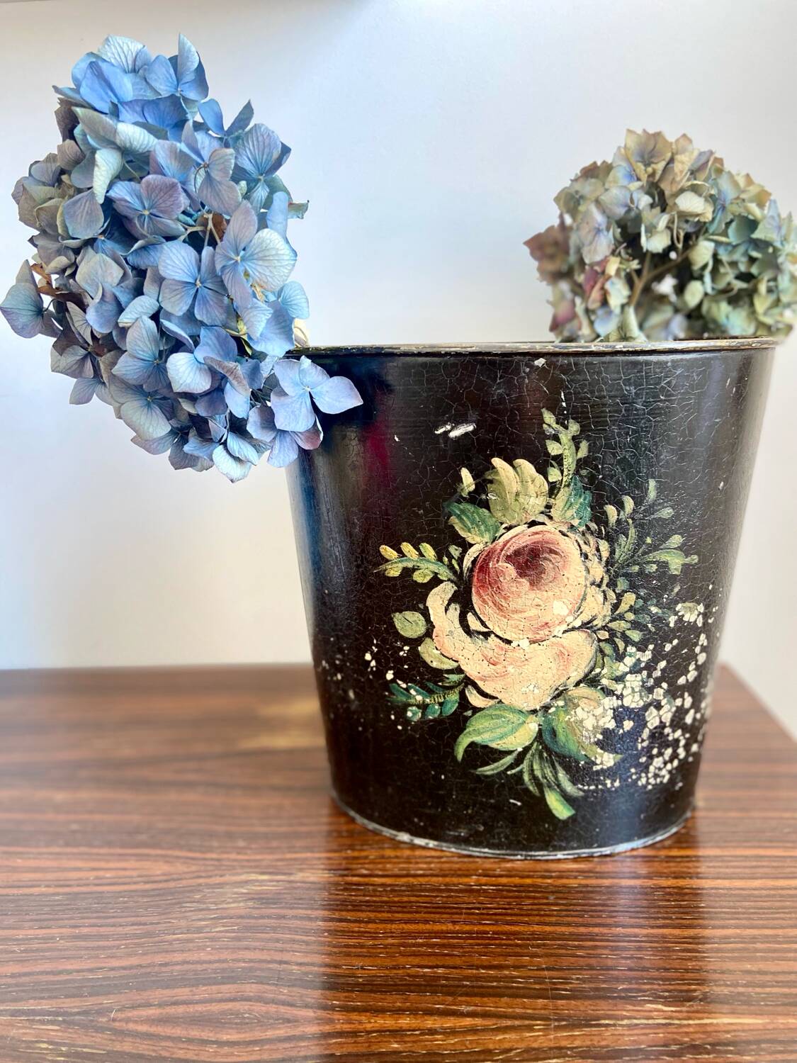 Vintage waste paper basket