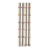 1970s Turkish Oushak Handmade Wool Cotton White Runner 70x241
