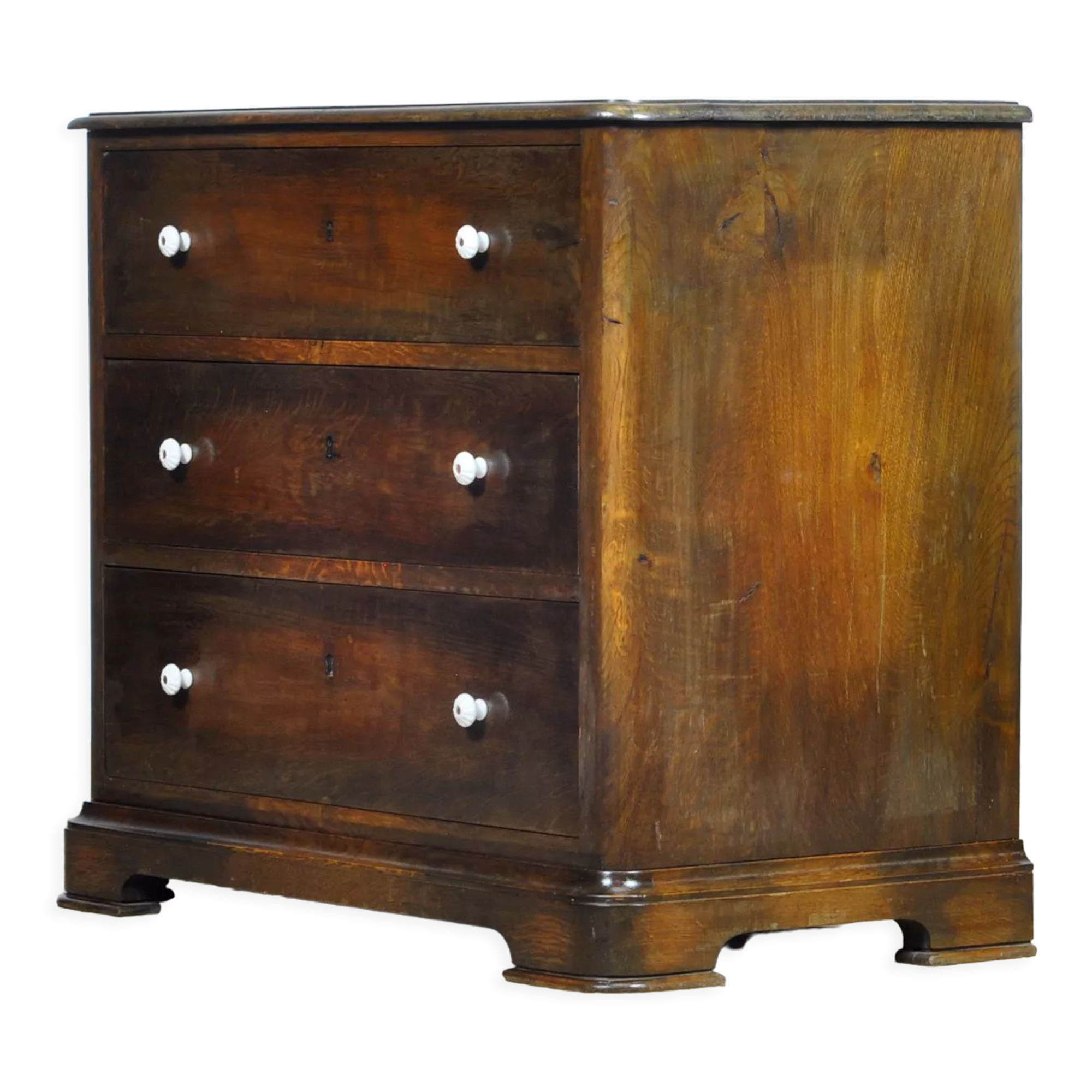 Oak Chest Of Drawers, Circa 1920