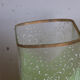 Paire de vases anciens en verre fin XIXe art nouveau